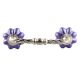 Neon Purple Ceramic Melon Cut Bridge Handle Online